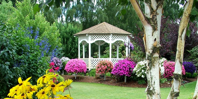 gazebo, gazebo giardino