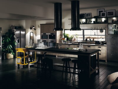 cucina in stile industriale