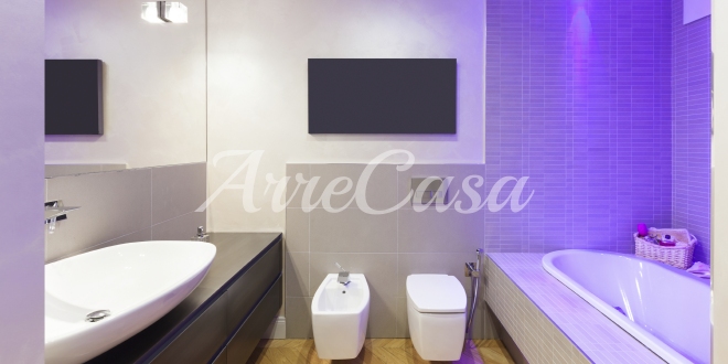 bagno colorato, bagni colorati