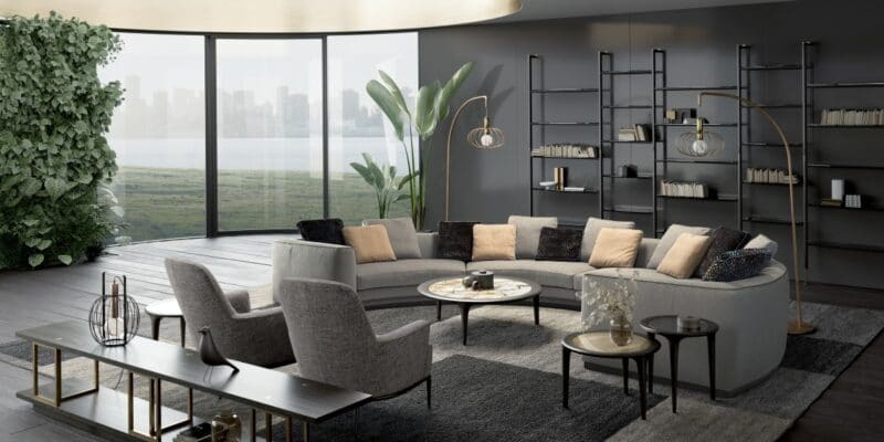 Divano Franklin Borzalino Design senza tempo