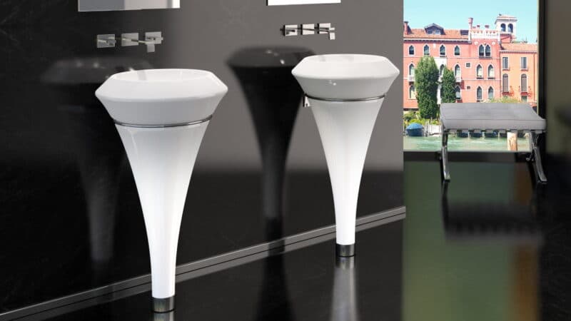 isola murano glass design