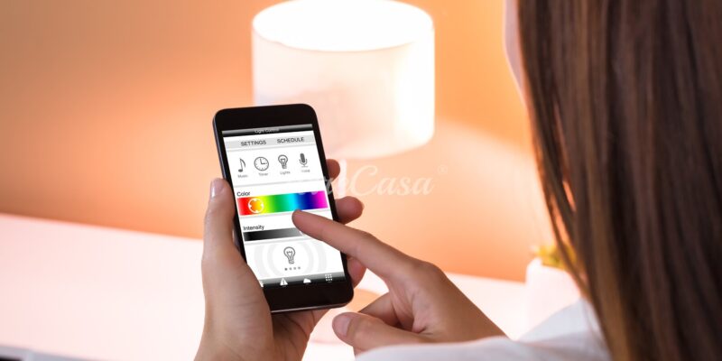 Lampadine smart con apposita applicazione