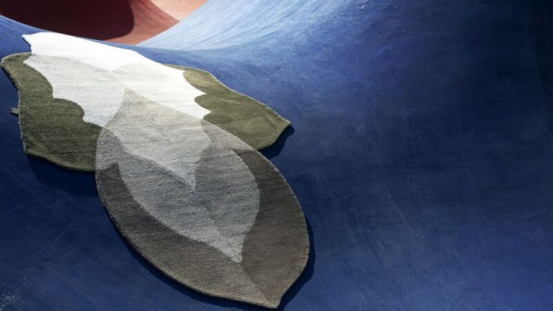La collezione Foliage di carpet Edition accoglie Winter, il tappeto per l'inverno