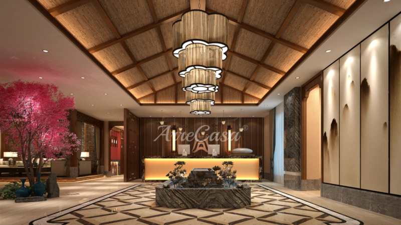 arredamento di lusso per hotel stile orientale