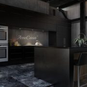 cucine nere moderne