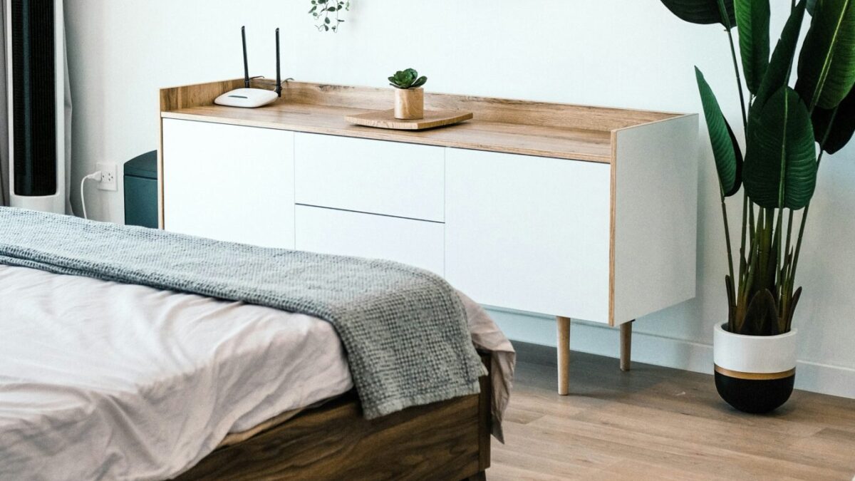 slome, camera da letto moderna